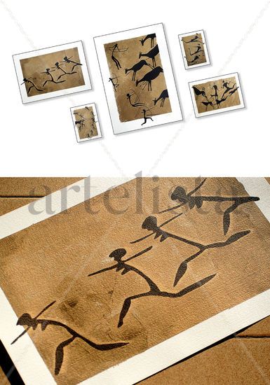 Ancestral Revisited Collection (5 pieces) / Gold Photolithography