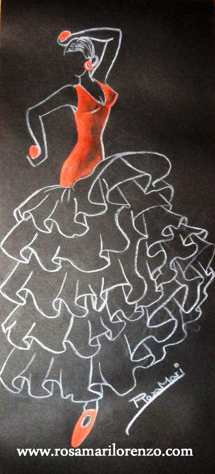 Bailaora flamenca