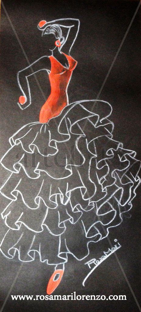 Bailaora flamenca