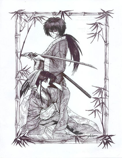 Rorouni Kenshin Tinta