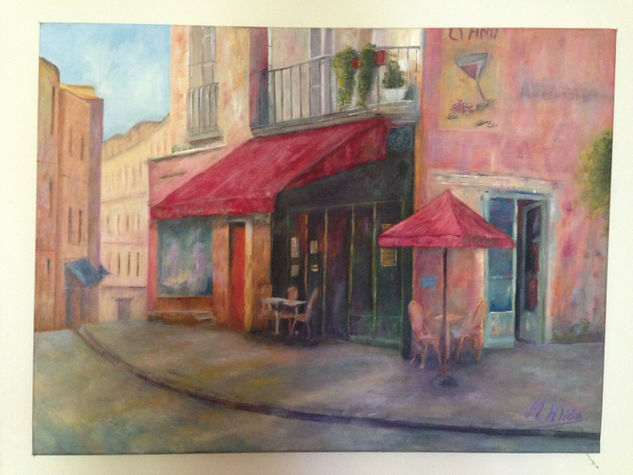 Parisien Oil Canvas Landscaping