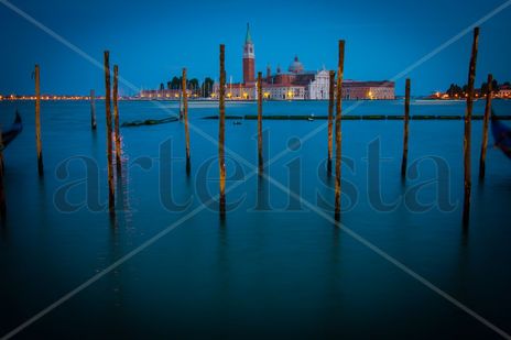 Venice at night