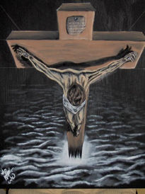 Boceto del cristo...