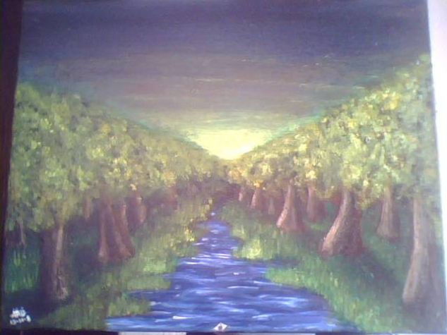 BOSQUE A ÓLEO Oil Canvas Landscaping