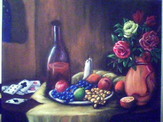 BODEGÓN A ÓLEO Oil Canvas Still Life Paintings