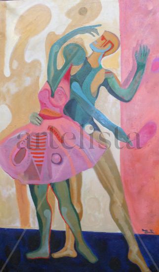 Cascanueces Oil Canvas Figure Painting