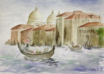 Gondola en venecia