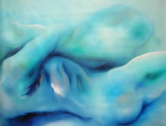 pasión color de marIV Oil Canvas Nude Paintings