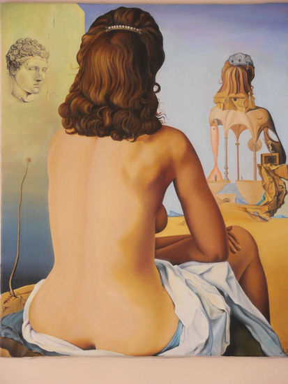 obra de Salvador Dalí Óleo Lienzo Desnudos