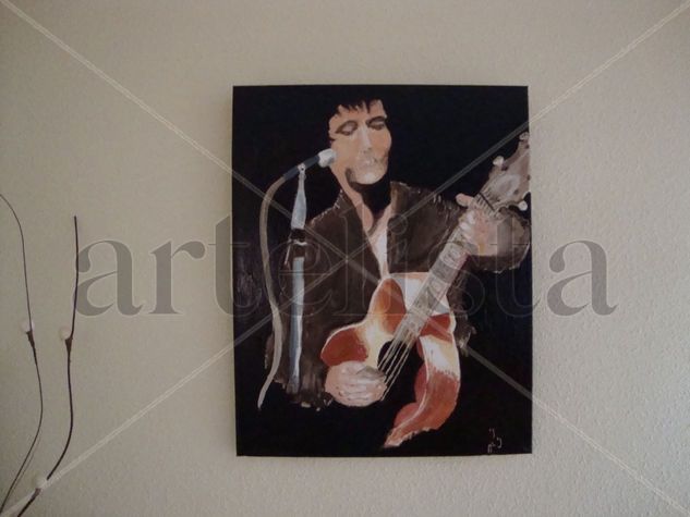 elvis moreno herrero Oil Canvas Portrait