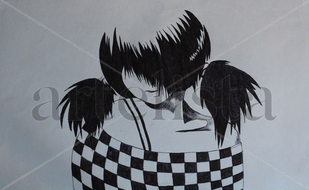 The girl.