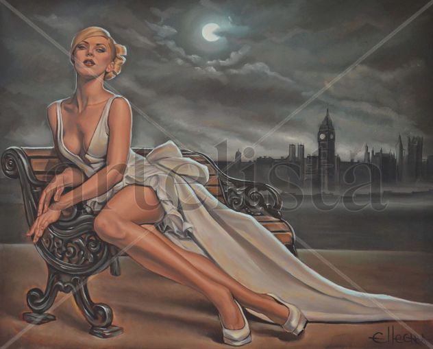Original painting by Donka Nucheva Ellectra