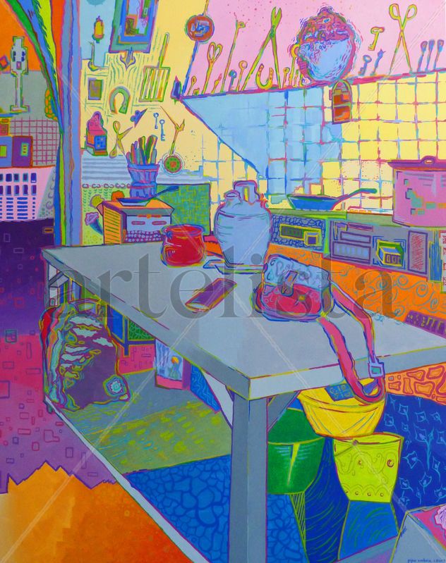 la cocina de la infancia es una estancia que llena todo nuestro universo hasta su colapso