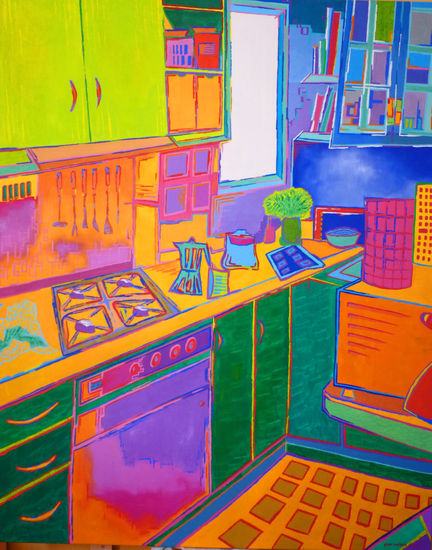 la pequeña habitación Oil Canvas Figure Painting