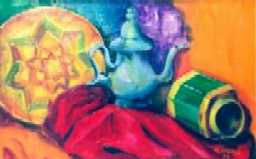 TETERA Oil Panel Still Life Paintings