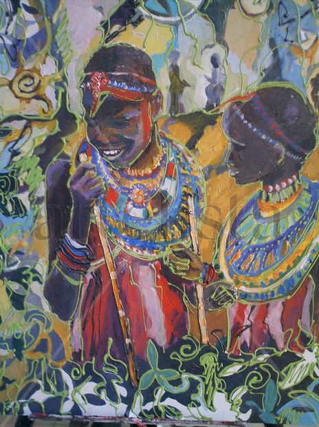 Niños masai
