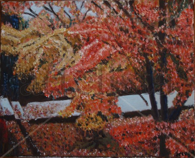 B17 Otoño (2008) Óleo Lienzo Paisaje