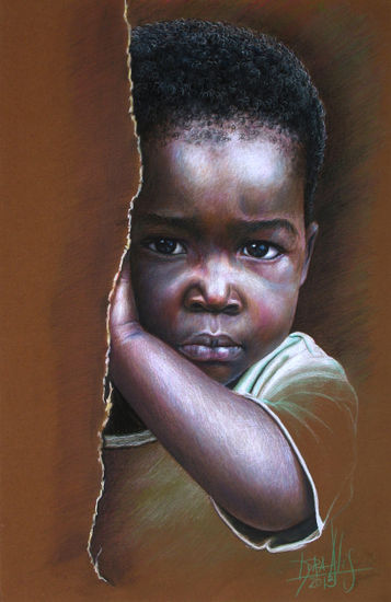 Niño de África 79 Pencil