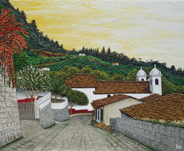 Santa Lucia II Óleo Lienzo Paisaje