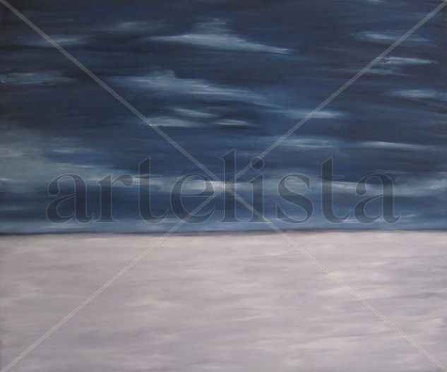 Noche Ártica Oil Canvas Landscaping