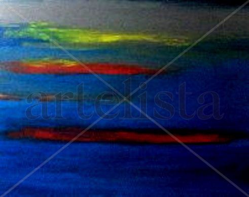 La mer, la memoire Acrylic Canvas Others