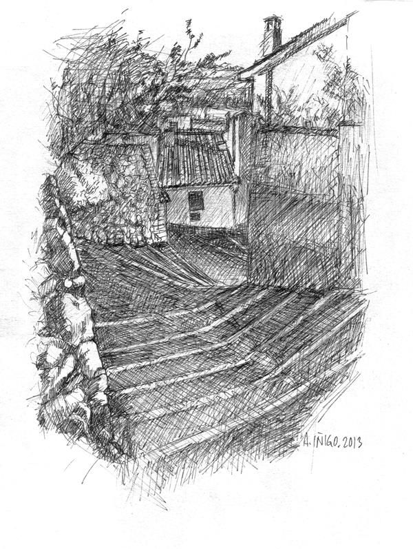 Tendilla_Escaleras de la calle de la Iglesia vieja
