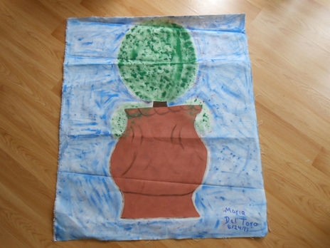 Maceta con un arbol