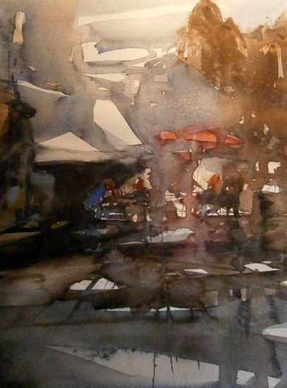 Bar Watercolour Paper Landscaping