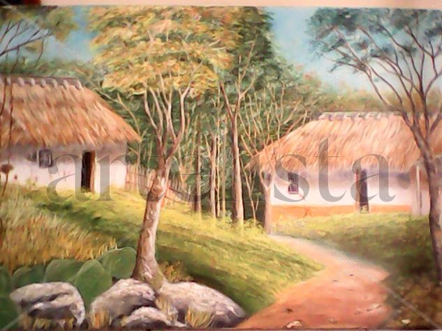 paisaje campesino Oil Canvas Landscaping