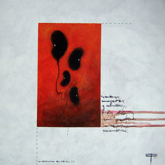 revolucion 2 Mixed media Panel Others