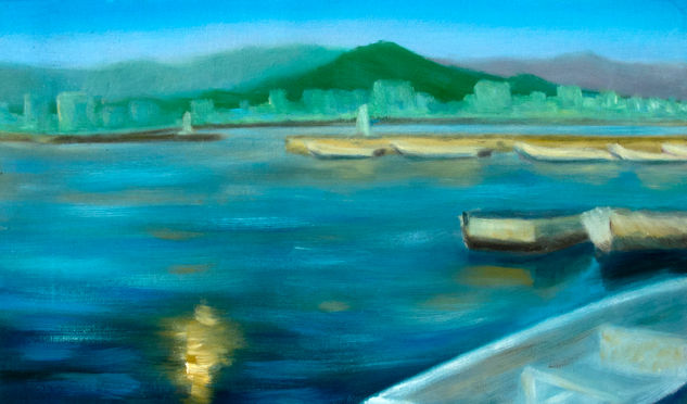 En armonía Oil Canvas Marine Painting