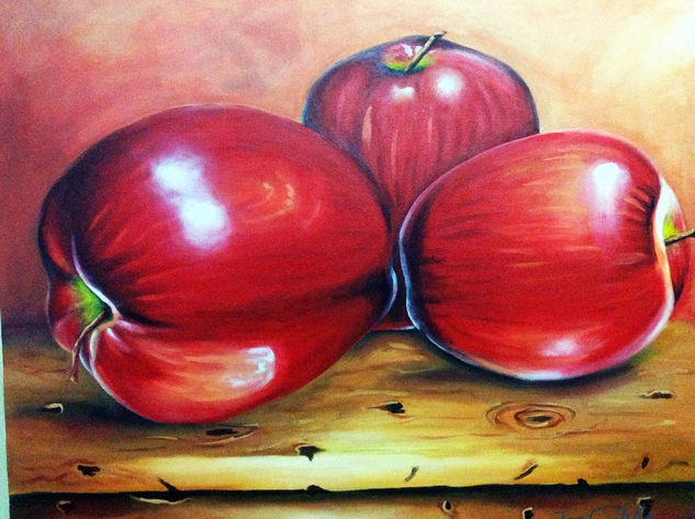 manzana prospera Acrylic Canvas Still Life Paintings