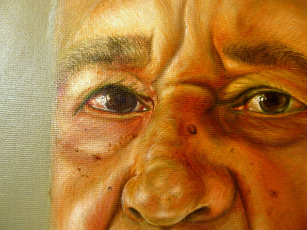 Don Jorge (Detalle) Oil Canvas Portrait