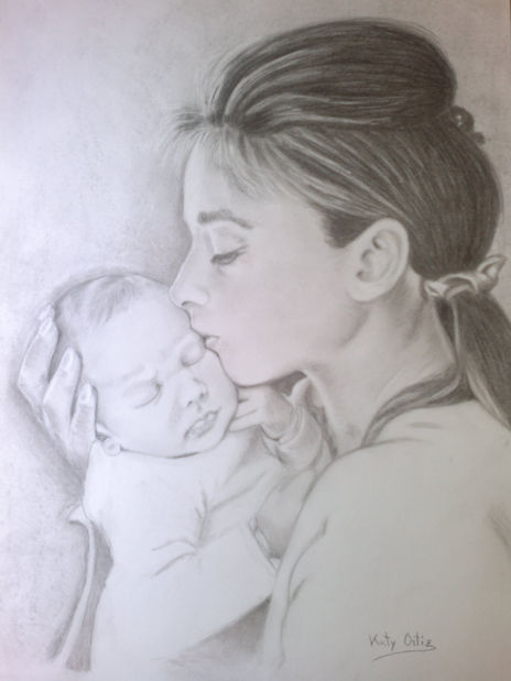 Retrato de Audrey...