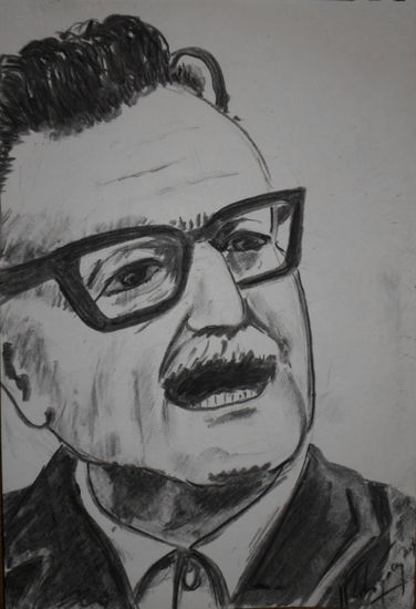 allende, año 2018, constitución, chile., Carboncillo