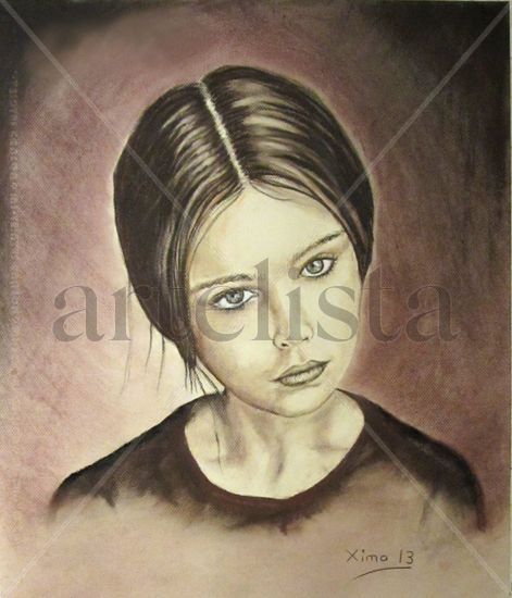 Adele Pastel Papel Retrato