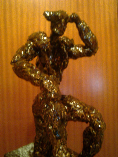 TORERO AJUSTANDO LA MONTERA Metal Figurative