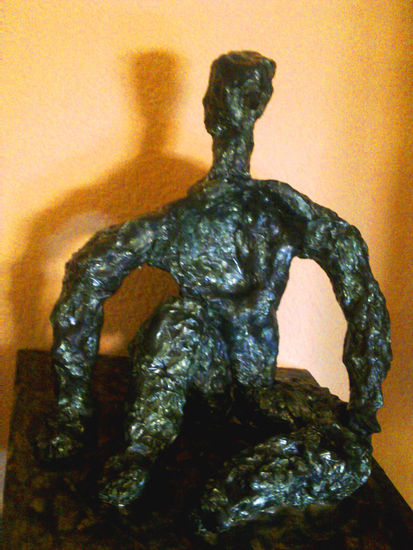 NACIMIENTO DE ADÁN Metal Figurative