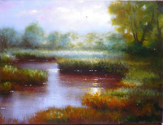 S/T Oil Canvas Landscaping