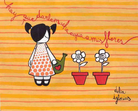 Agua a mis flores