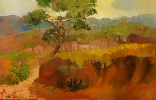 Cajabamba Oil Canvas Landscaping