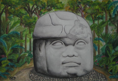 Cabeza Olmeca