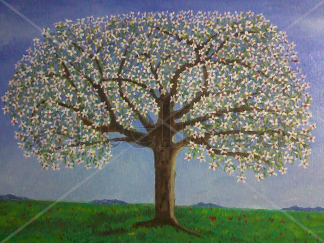 Almendro en flor