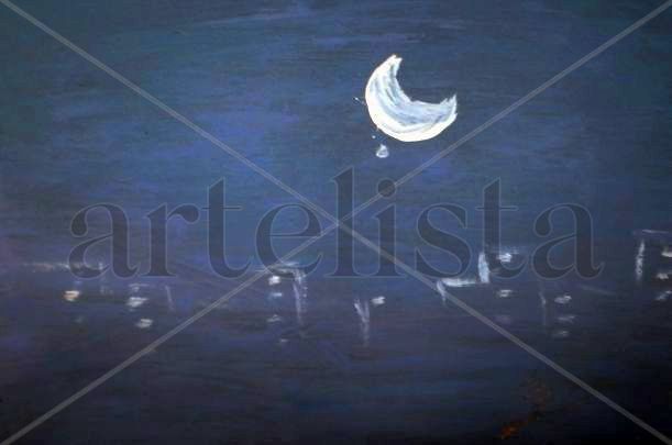 luna y venus Acrylic Panel Landscaping