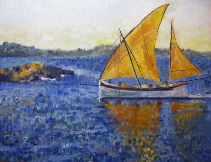 Vela  llatina .