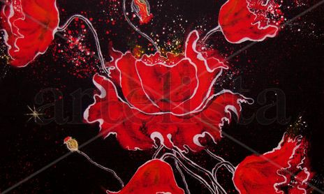 “Bright flower/Flor resplandeciente”