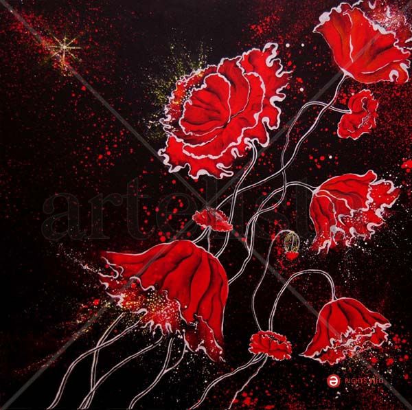 "Bright flower/Flor resplandeciente"