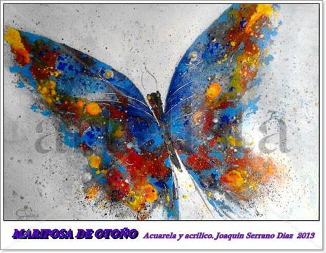 Mariposa de otoño