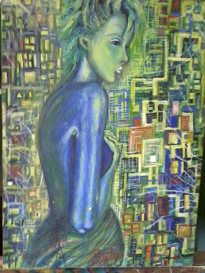 mujer Oil Canvas Figure Painting