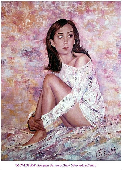 Soñadora Oil Canvas Figure Painting